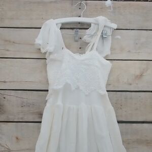 Dollcake Cream Lace Kids Dress